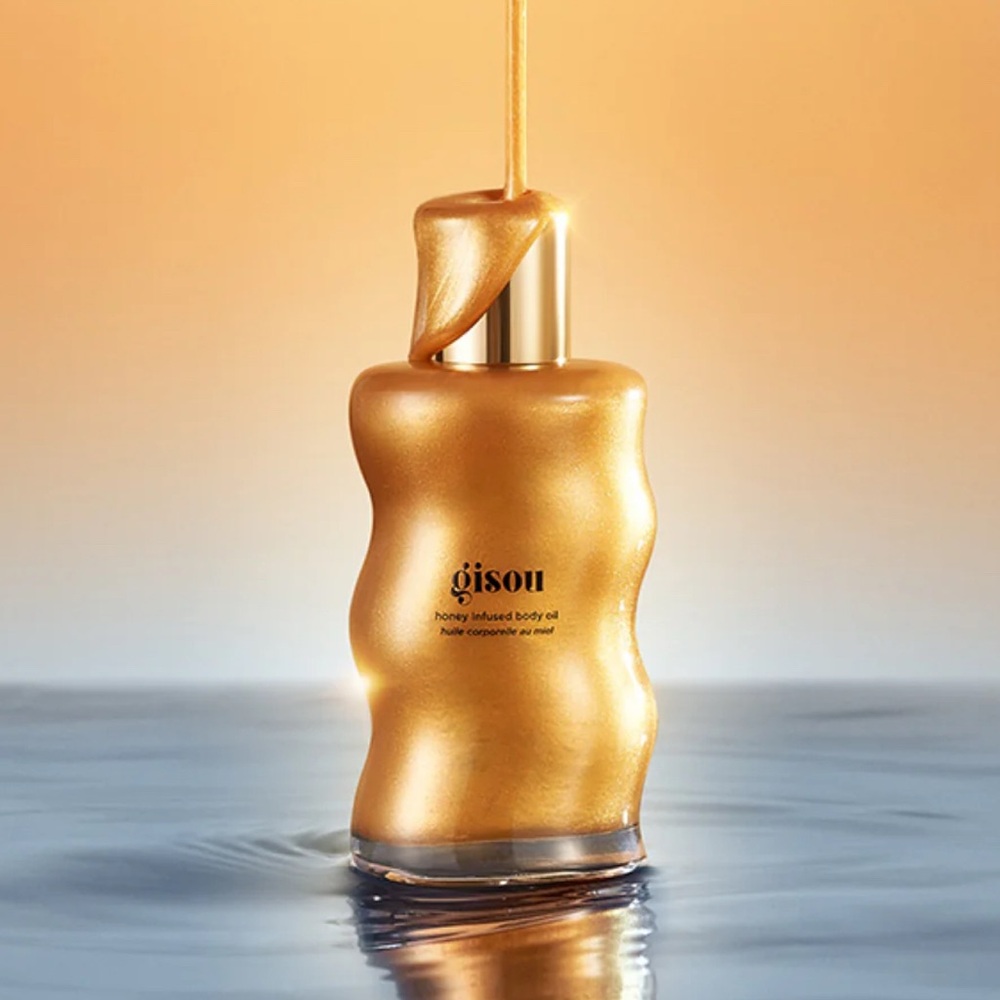 Gisou Honey Infused Hair Oil and Shimmer Body Oil set - Picture 3 of 3